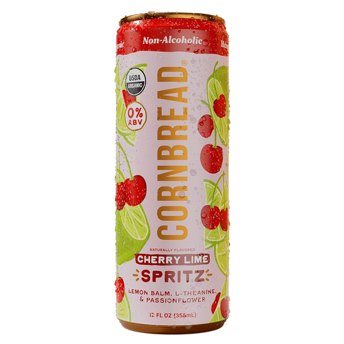 <p>Cherry Lime Non-Alcoholic Spritz</p>