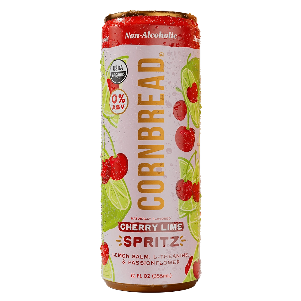 Cherry Lime Non-Alcoholic Spritz