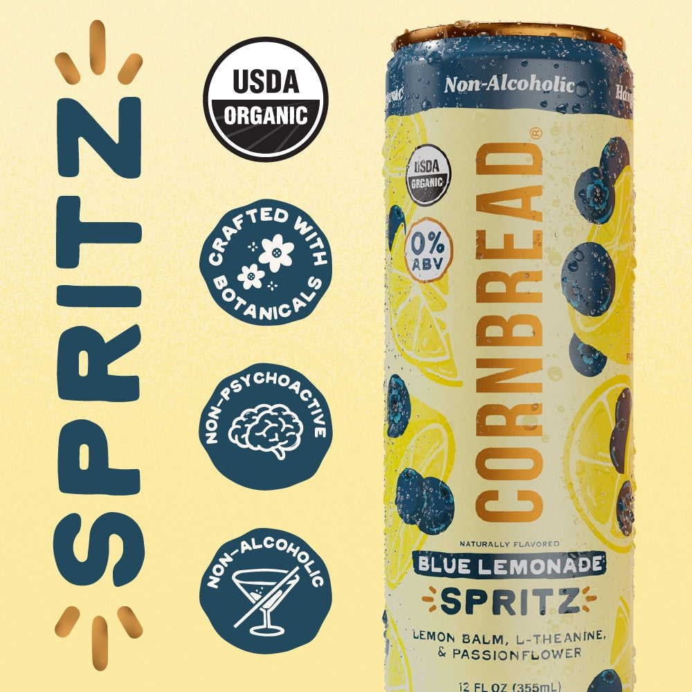 Blue Lemonade Non-Alcoholic Spritz